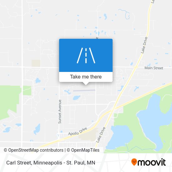 Mapa de Carl Street