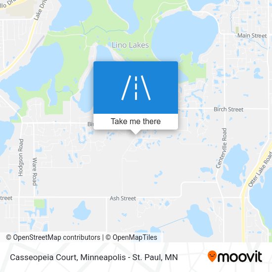 Casseopeia Court map