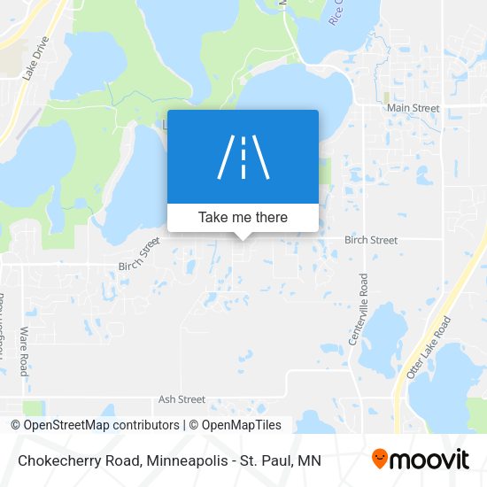 Chokecherry Road map