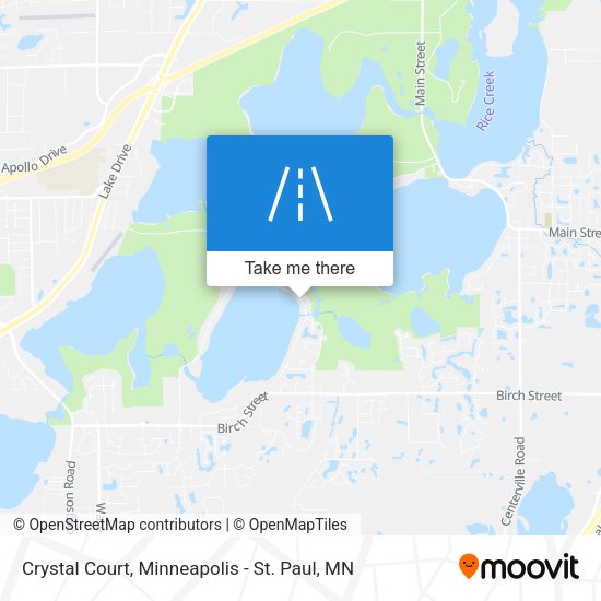 Mapa de Crystal Court