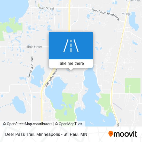 Mapa de Deer Pass Trail