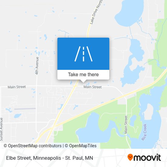 Elbe Street map