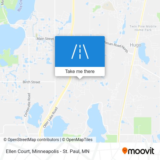 Mapa de Ellen Court