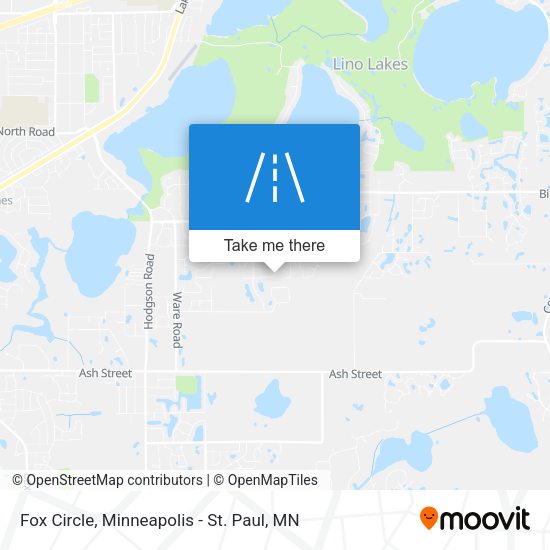 Fox Circle map