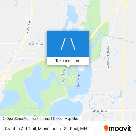 Grant-In-Aid Trail map