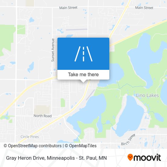 Mapa de Gray Heron Drive