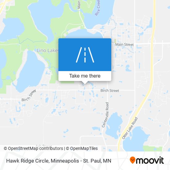 Mapa de Hawk Ridge Circle