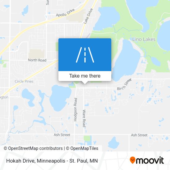 Hokah Drive map