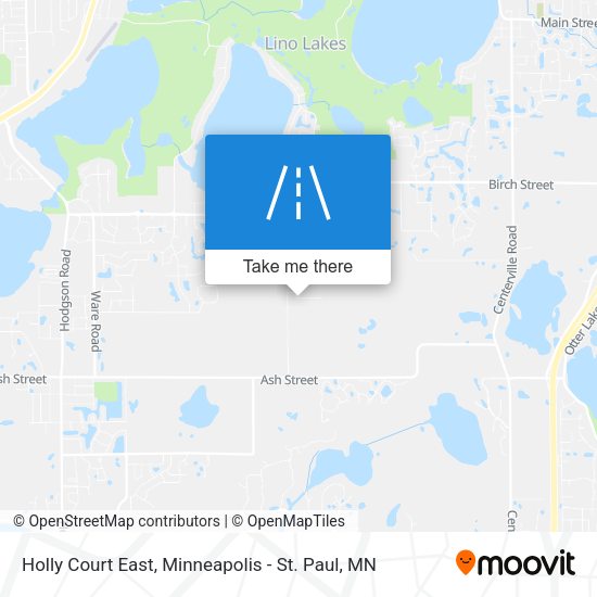 Mapa de Holly Court East