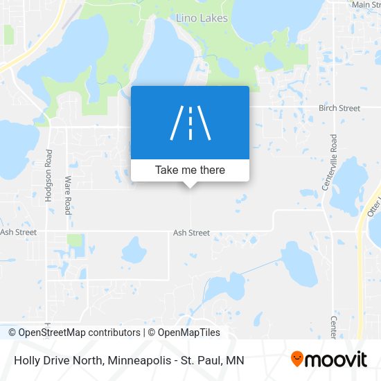 Holly Drive North map