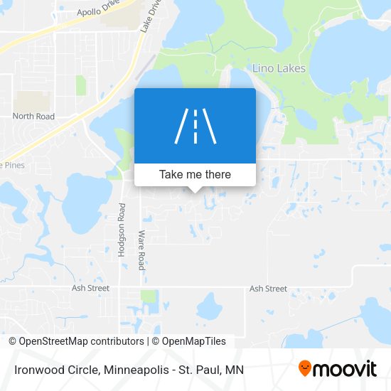Ironwood Circle map