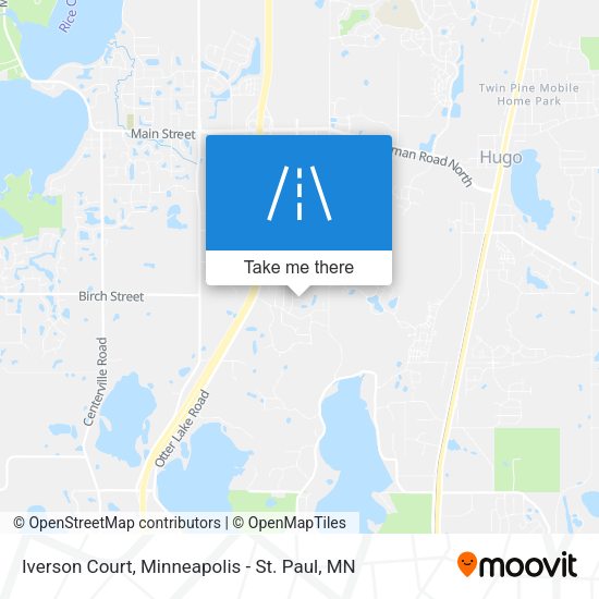 Mapa de Iverson Court