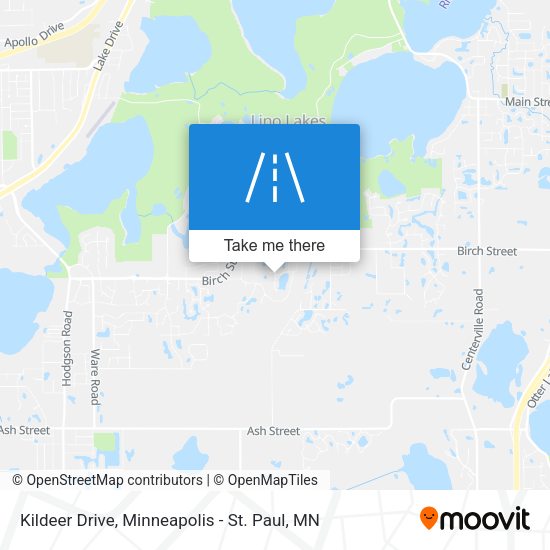 Kildeer Drive map