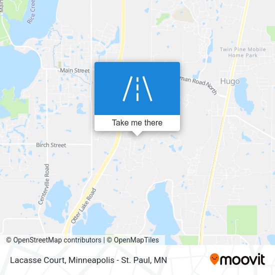 Mapa de Lacasse Court