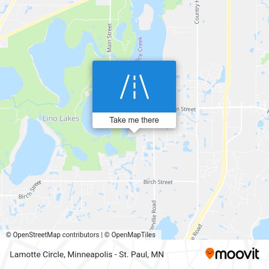 Mapa de Lamotte Circle