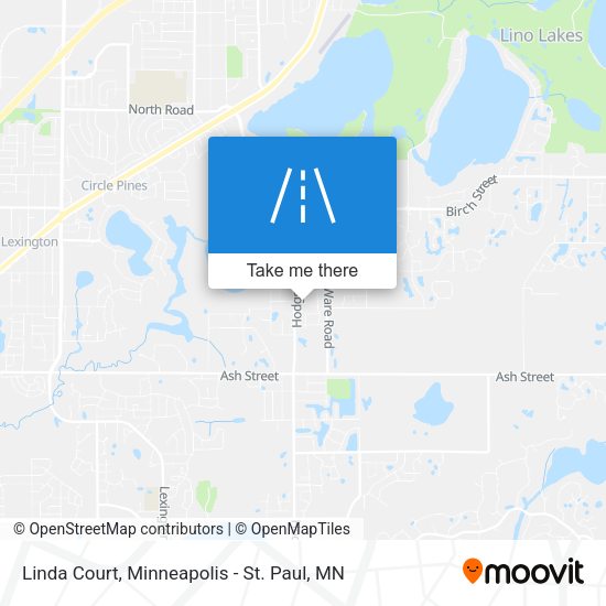 Linda Court map