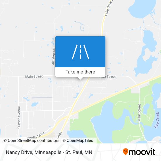 Mapa de Nancy Drive