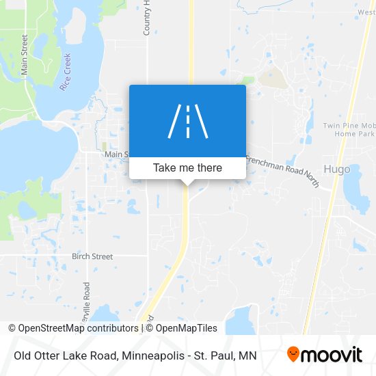 Mapa de Old Otter Lake Road