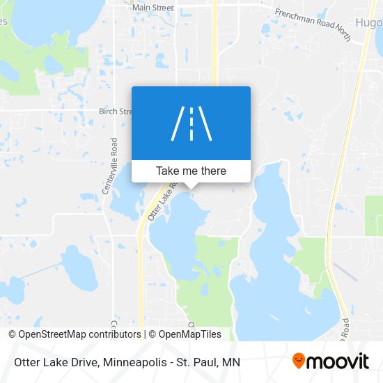 Otter Lake Drive map