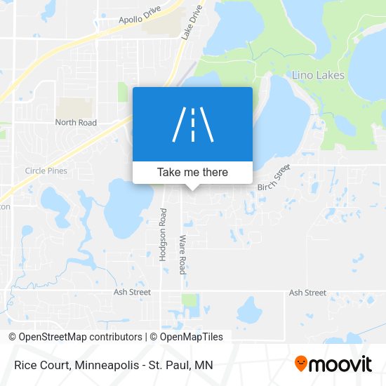Rice Court map