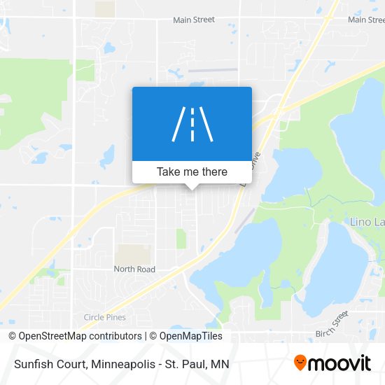 Mapa de Sunfish Court