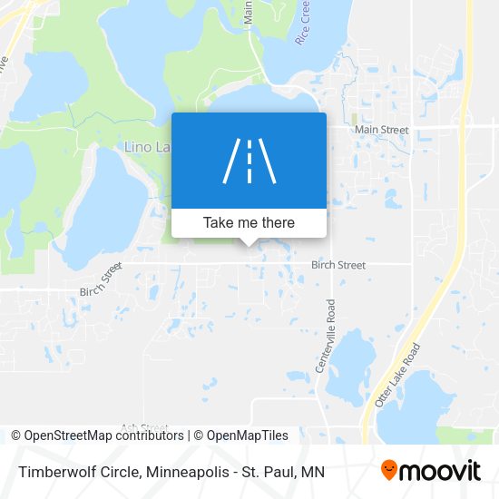Timberwolf Circle map