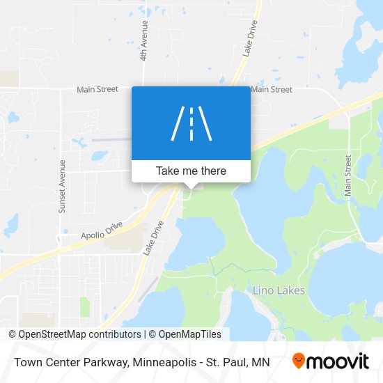 Town Center Parkway map