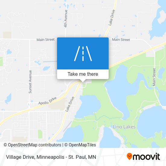 Village Drive map
