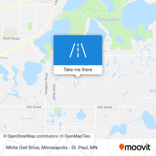 Mapa de White Owl Drive