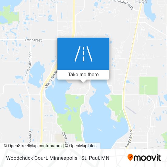 Mapa de Woodchuck Court