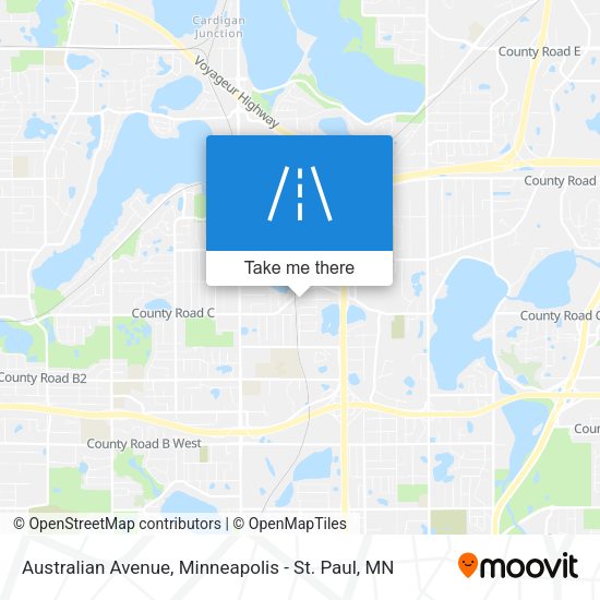 Mapa de Australian Avenue
