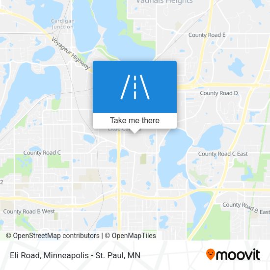 Mapa de Eli Road
