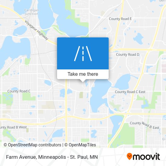 Farm Avenue map