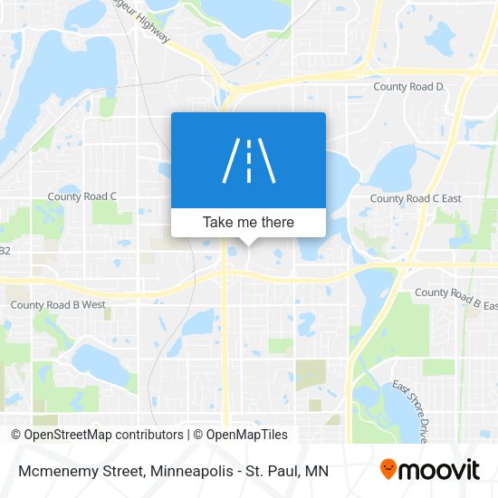 Mcmenemy Street map