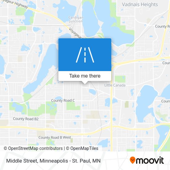 Middle Street map