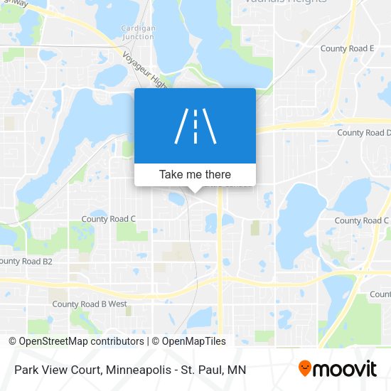 Mapa de Park View Court