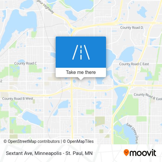 Sextant Ave map