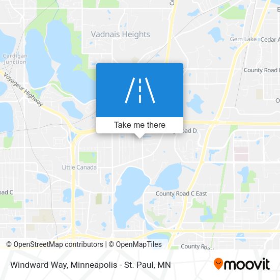 Mapa de Windward Way