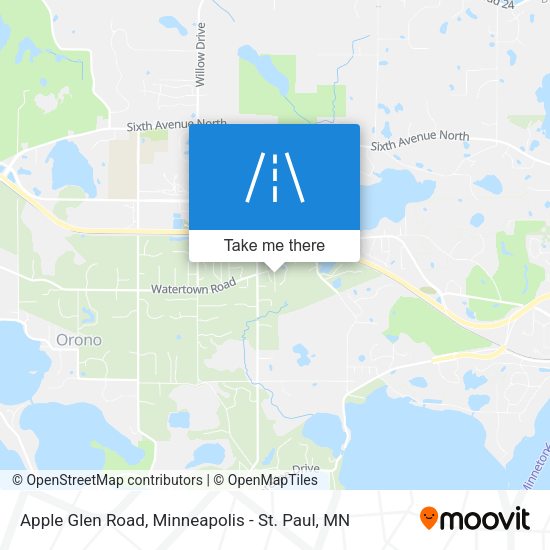 Mapa de Apple Glen Road