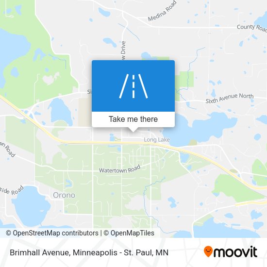 Brimhall Avenue map