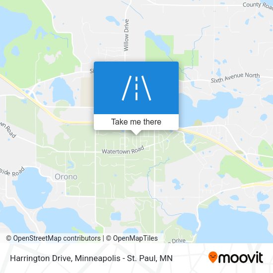 Harrington Drive map
