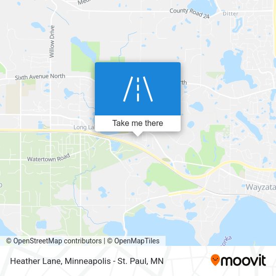Heather Lane map