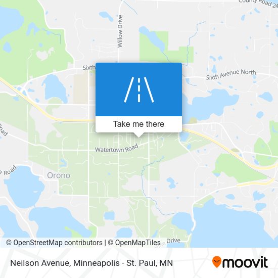 Neilson Avenue map