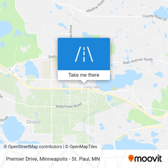 Premier Drive map