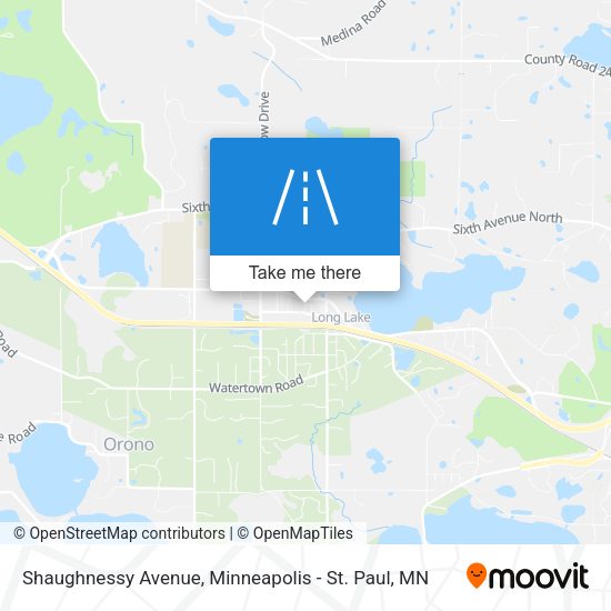 Mapa de Shaughnessy Avenue