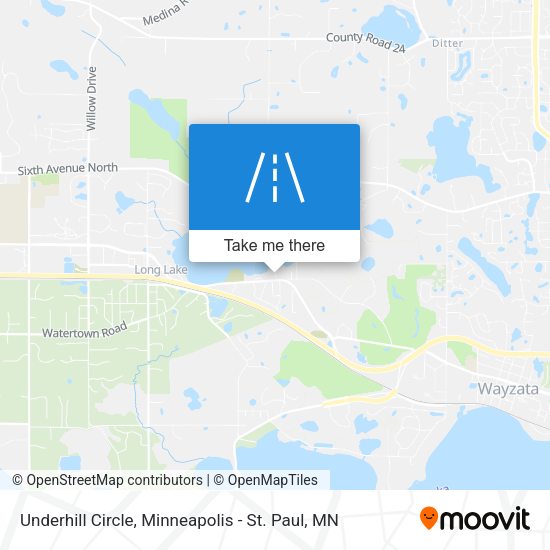 Mapa de Underhill Circle