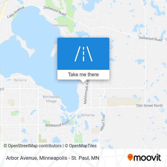 Mapa de Arbor Avenue