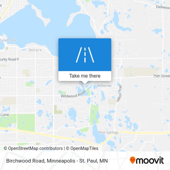 Birchwood Road map