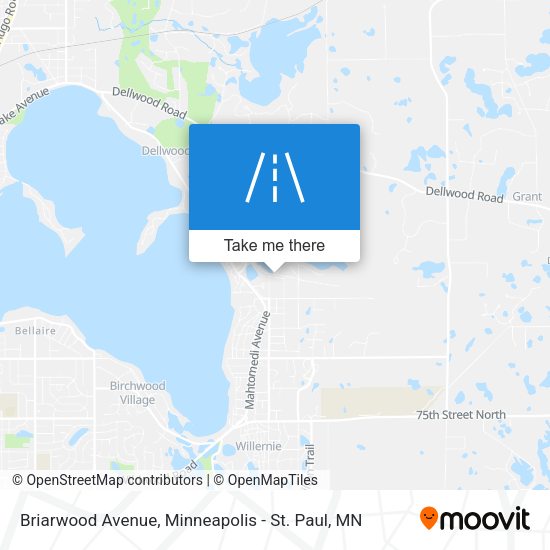 Mapa de Briarwood Avenue