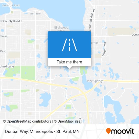 Dunbar Way map